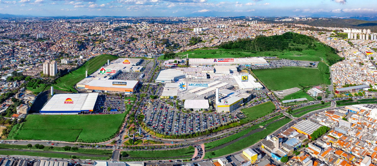 Centro Comercial Aricanduva - Foto Aérea